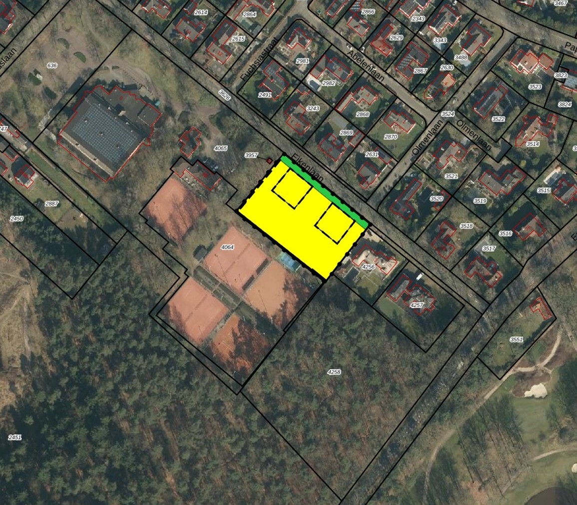 Projectfoto Eikenlaan (voormalig scoutingterrein)