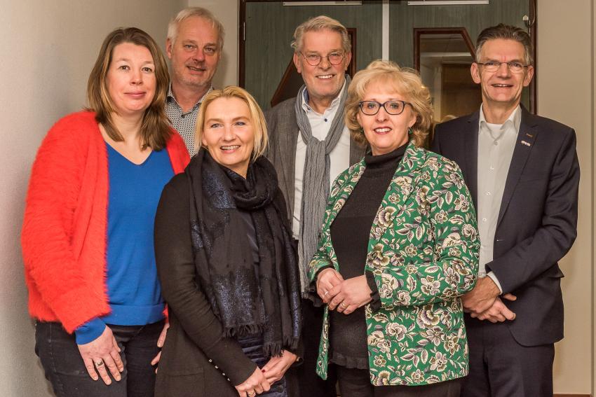 Nieuw bestuur De Meander