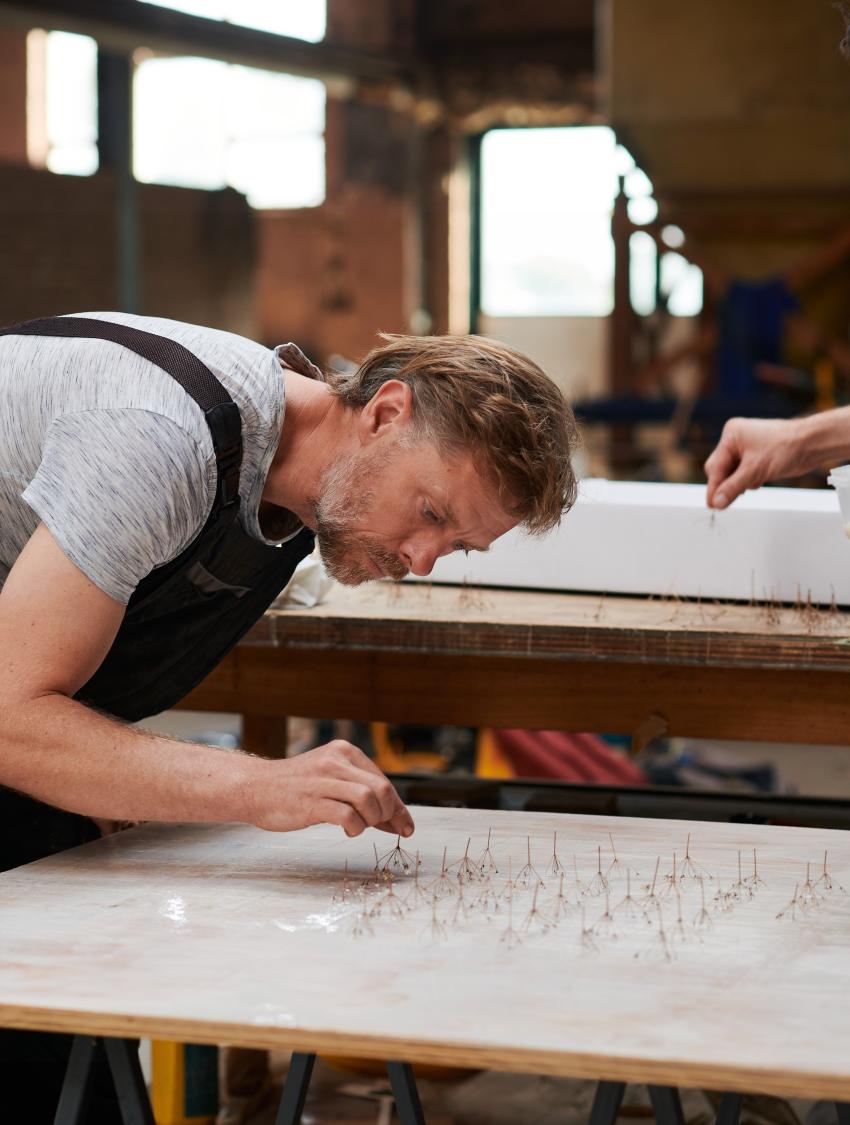 Kunstenaar Elmo Vermijs ontwerpt groen en verbindend kunstwerk voor gemeente Sint-Michielsgestel