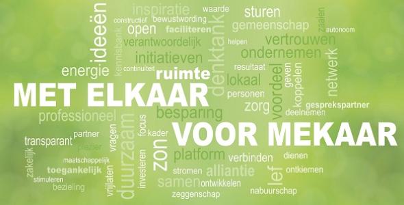 Logo Met elkaar voor Mekaar