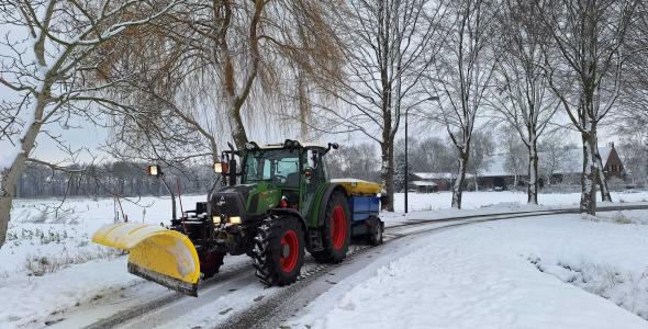 Extreem winterweer in Sint-Michielsgestel tekort aan strooizout verwacht 
