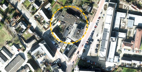 Locatie project 28 woningen Bosscheweg-Litserstraat in Den Dungen