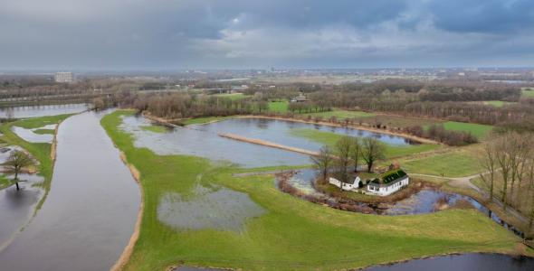 Dommel ten zuiden van Den Bosch bij Vught Oud Herlaer