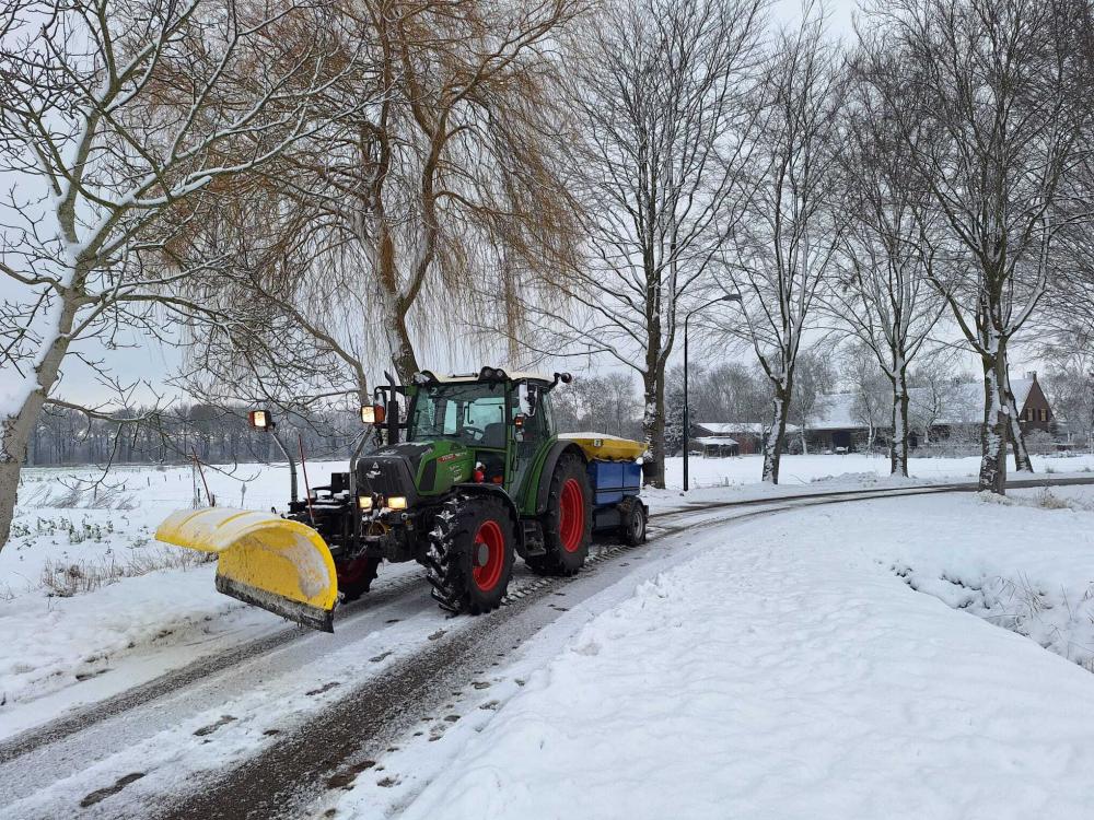 Extreem winterweer in Sint-Michielsgestel tekort aan strooizout verwacht 