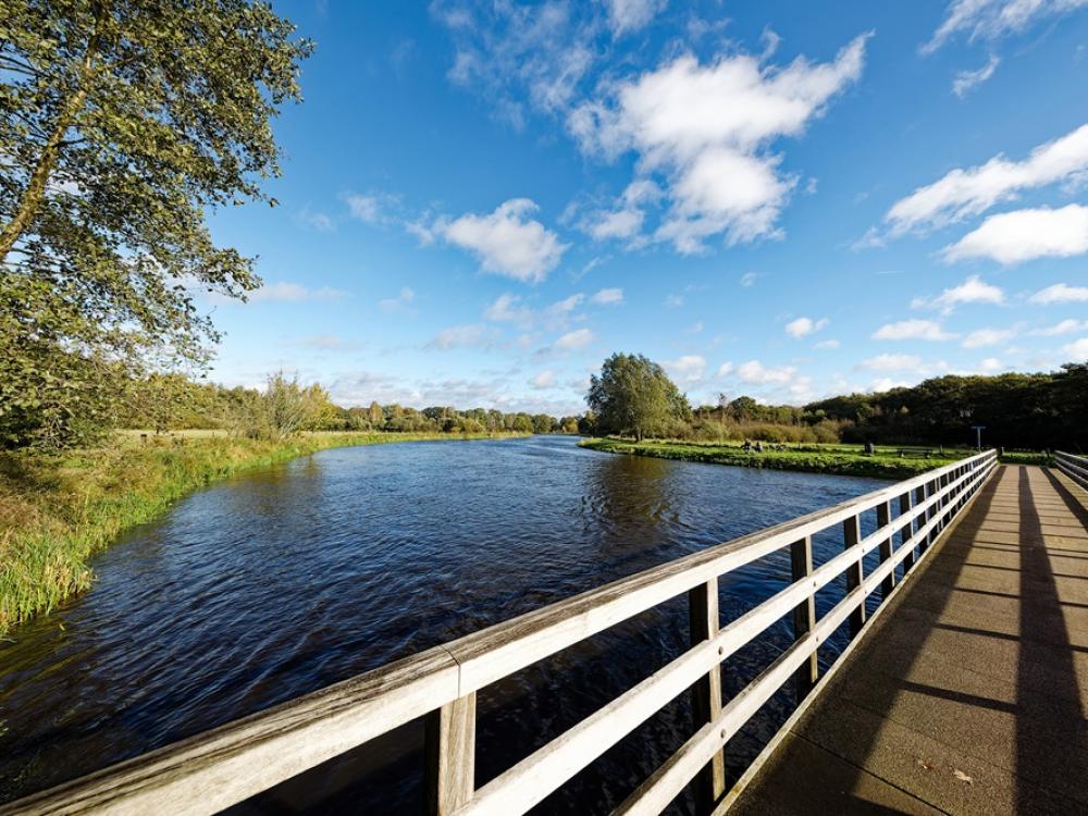 De Hooibrug over de Dommel in Gemonde